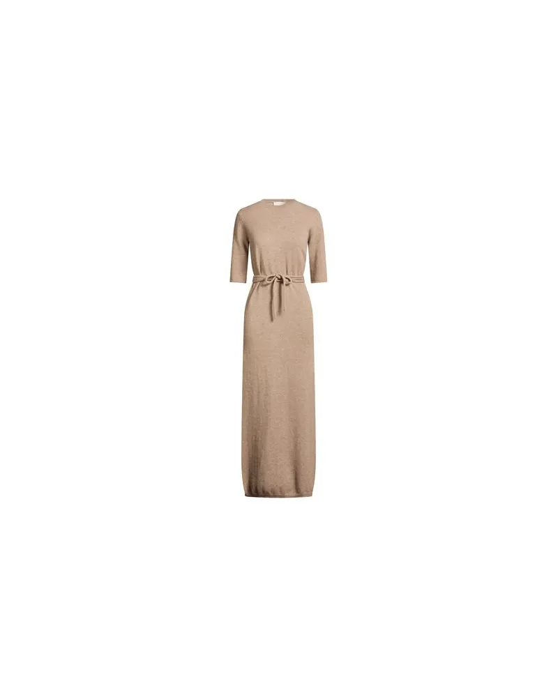 Lisa Yang KLEIDER - Maxi-Kleiderauf YOOX.COM Beige