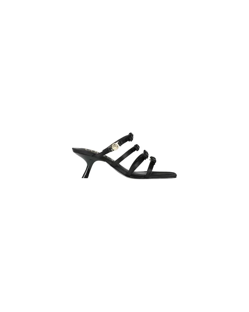 Versace Jeans SCHUHE - Sandalenauf YOOX.COM Schwarz