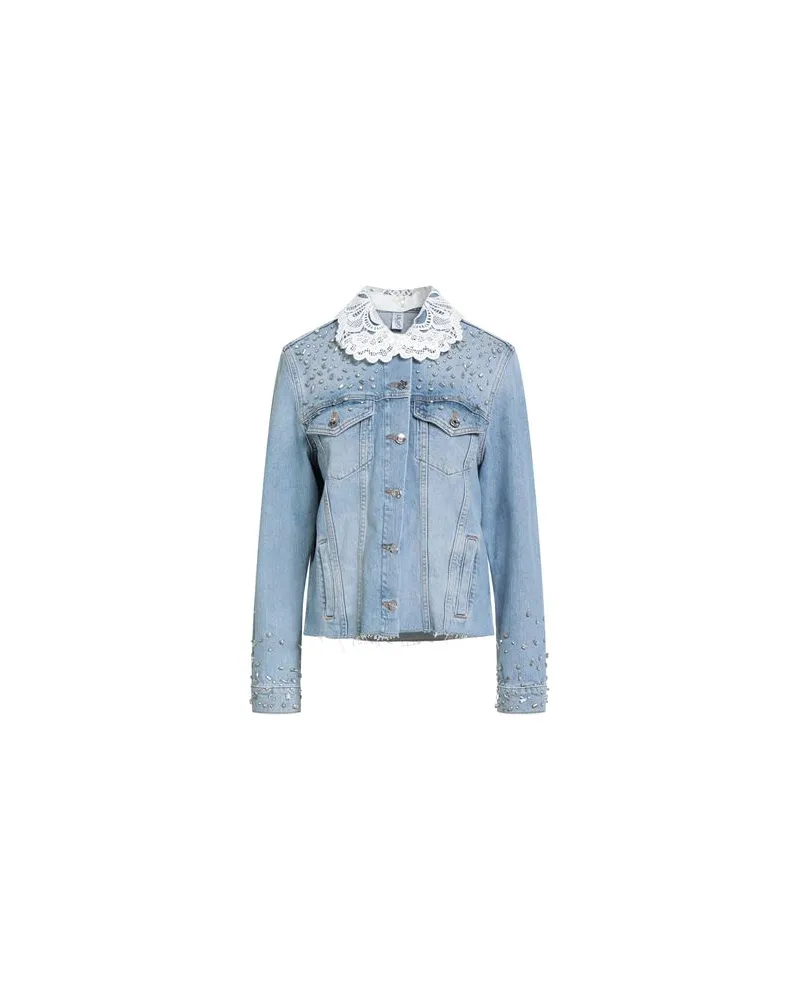 Liu Jo JACKEN & MÄNTEL - Jeansjacken/Mäntelauf YOOX.COM Blau
