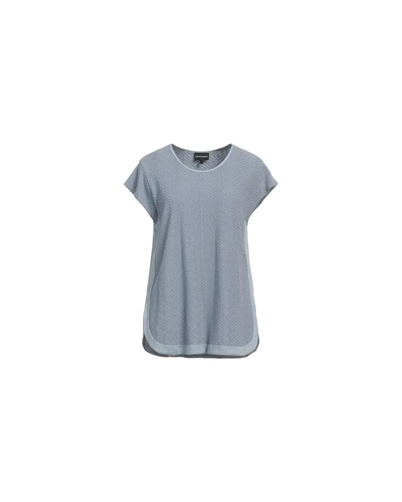 Emporio Armani TOPS - T-shirtsauf YOOX.COM Taubenblau