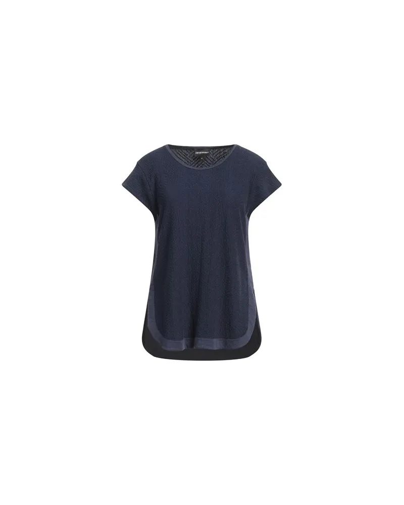 Emporio Armani TOPS - T-shirtsauf YOOX.COM Marineblau