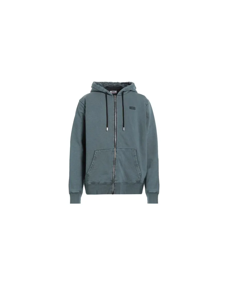GCDS TOPS - Sweatshirtsauf YOOX.COM Taubenblau