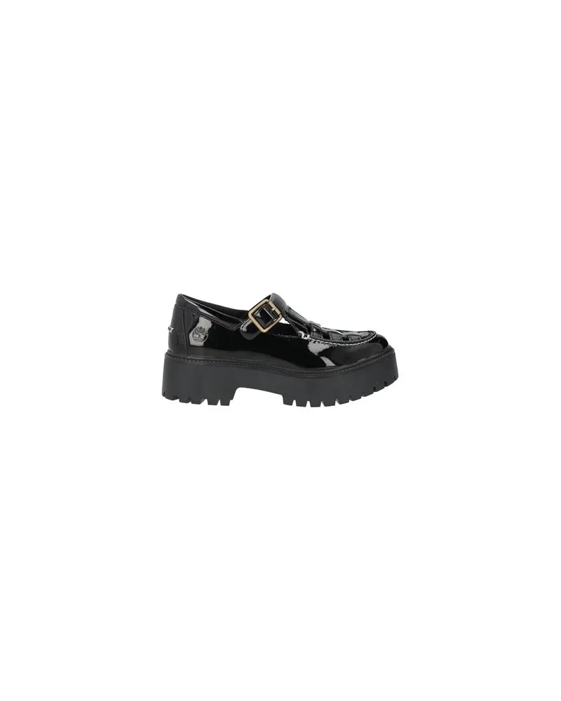 Timberland STONE STREET BUCKLE SHOE - SCHUHE - Mokassinsauf YOOX.COM Schwarz
