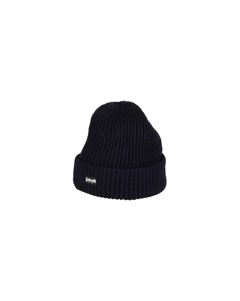 Schott N.Y.C ACCESSOIRES - Mützen & Hüteauf YOOX.COM Nachtblau