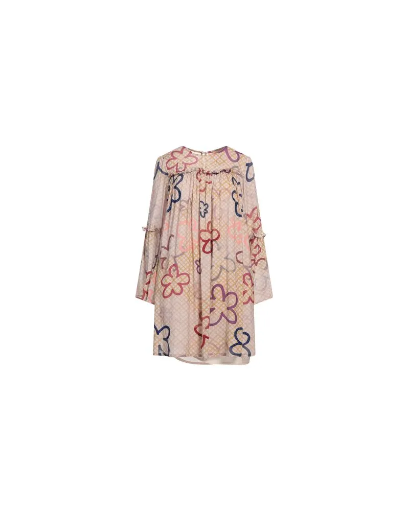 Alessia Santi KLEIDER - Mini-Kleiderauf YOOX.COM Beige