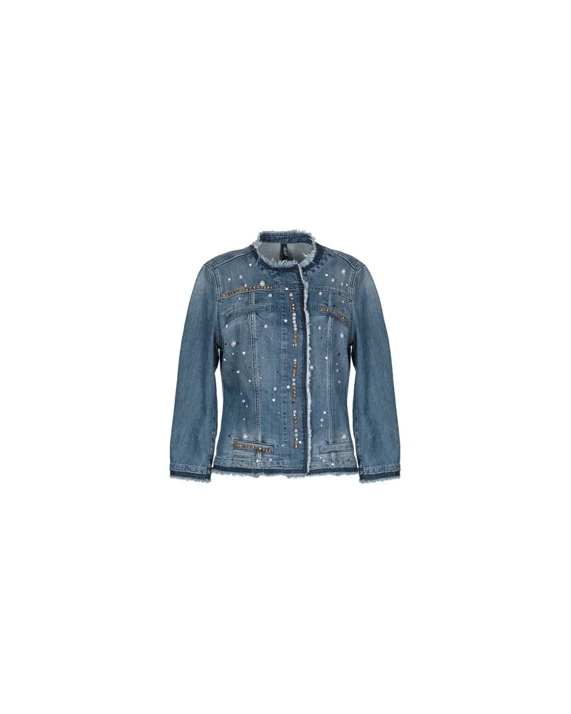 Liu Jo JACKEN & MÄNTEL - Jeansjacken/Mäntelauf YOOX.COM Blau