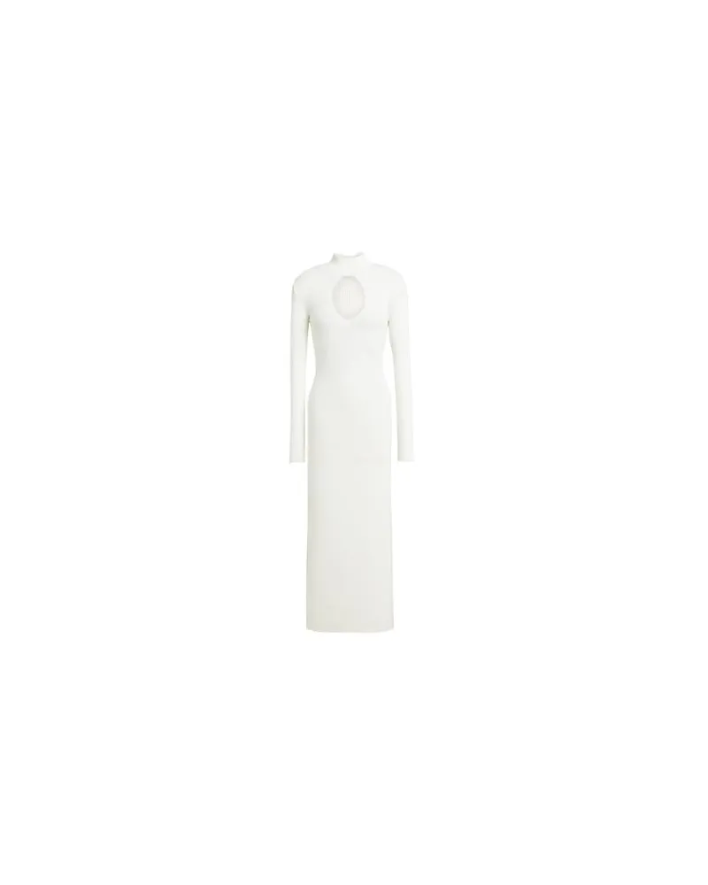 AKEP KLEIDER - Maxi-Kleiderauf YOOX.COM Cremeweiß