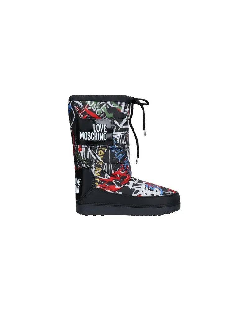 Moschino SCHUHE - Stiefelauf YOOX.COM Schwarz