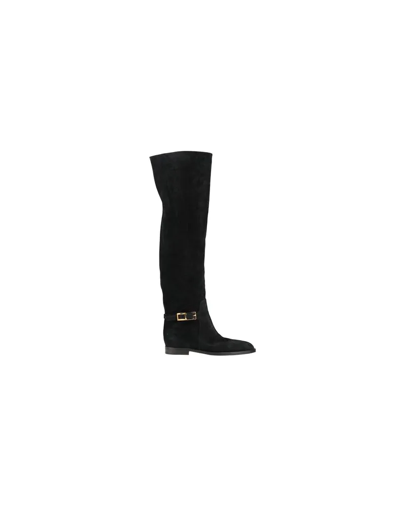 Sergio Rossi SCHUHE - Stiefelauf YOOX.COM Schwarz