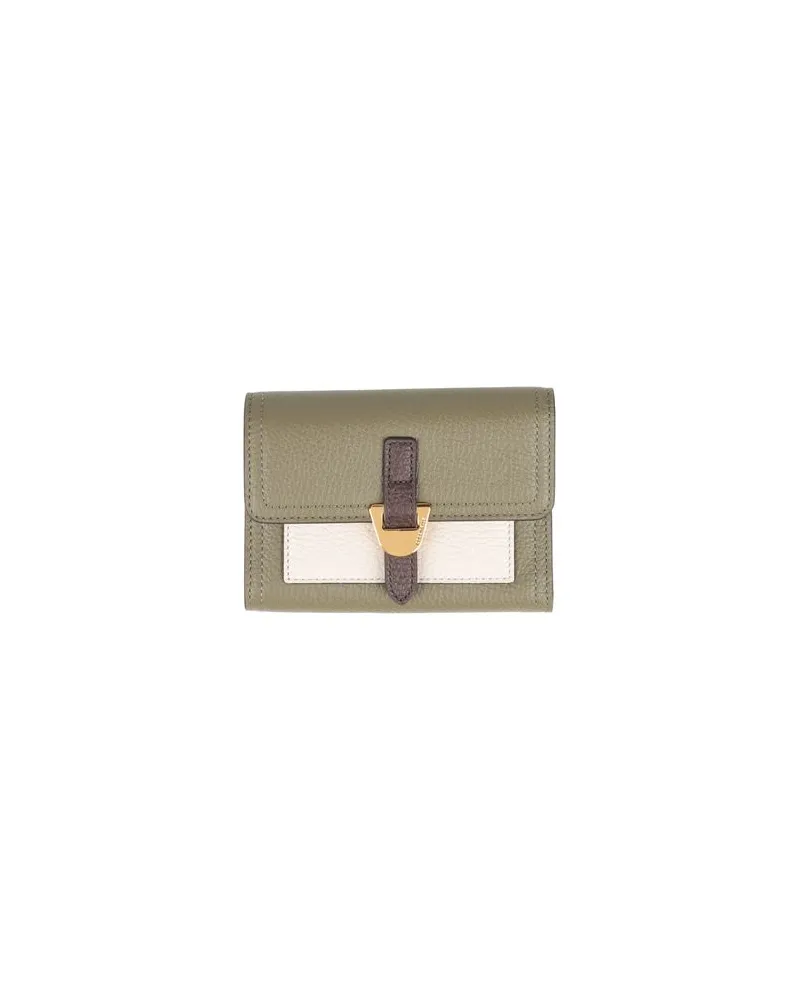 Coccinelle Kleinlederwaren - Brieftaschenauf YOOX.COM Militärgrün