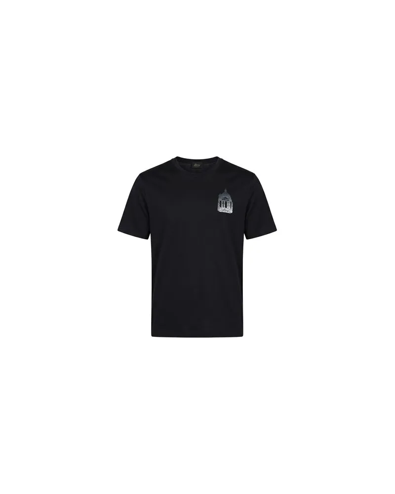 Brioni TOPS - T-shirtsauf YOOX.COM Schwarz