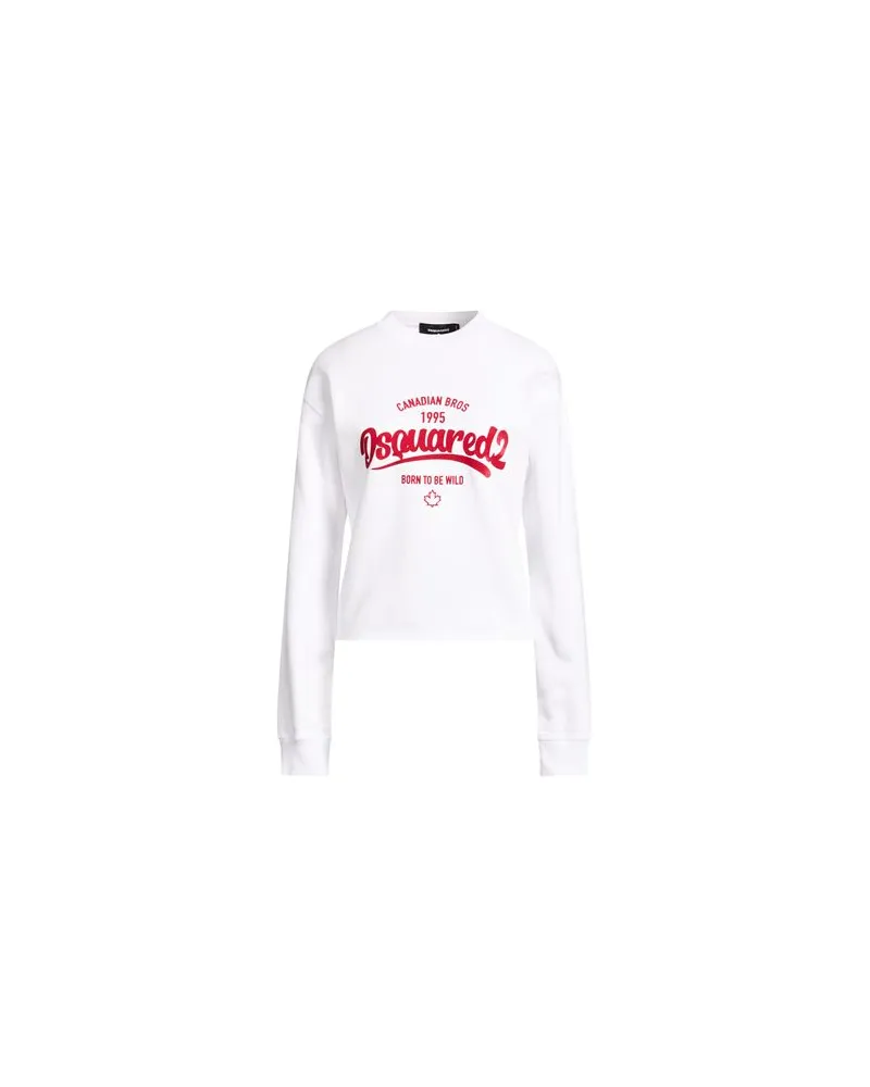 Dsquared2 TOPS - Sweatshirtsauf YOOX.COM Weiß