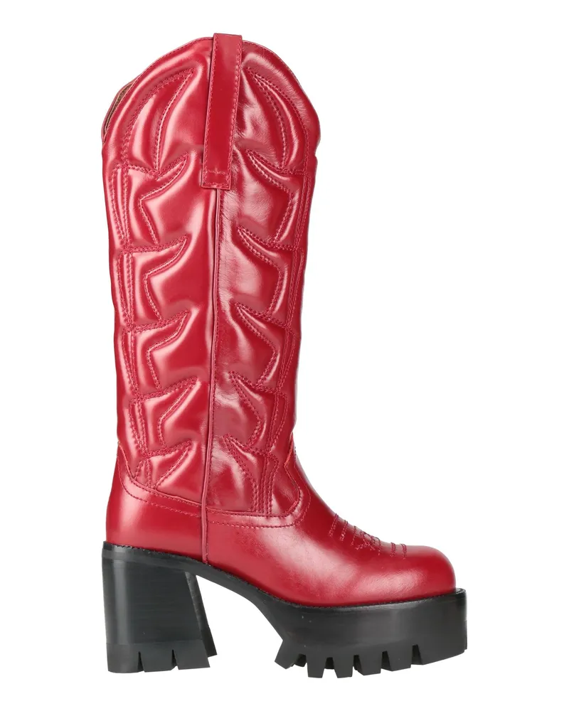 Jeffrey Campbell Stiefel Rot