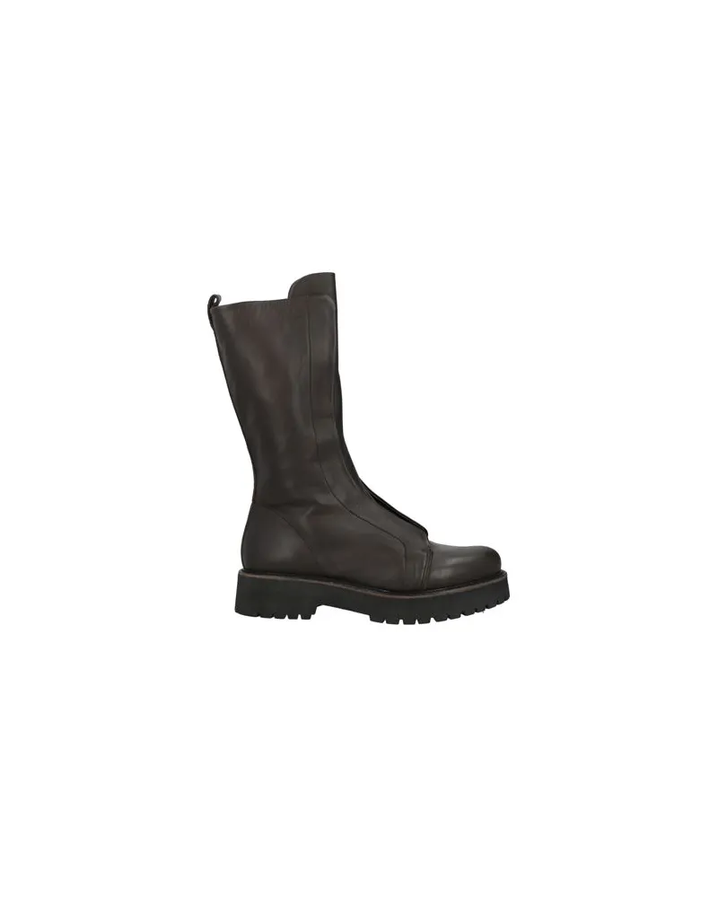 Patrizia Bonfanti SCHUHE - Stiefelauf YOOX.COM Dunkelbraun
