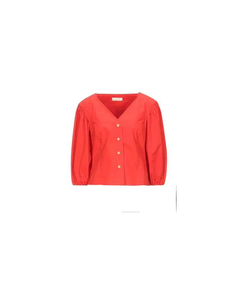 Tory Burch TOPS - Hemdenauf YOOX.COM Rot