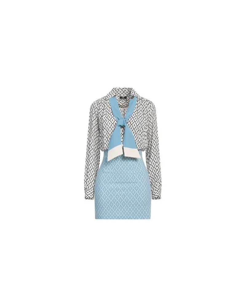 Elisabetta Franchi KLEIDER - Mini-Kleiderauf YOOX.COM Weiß