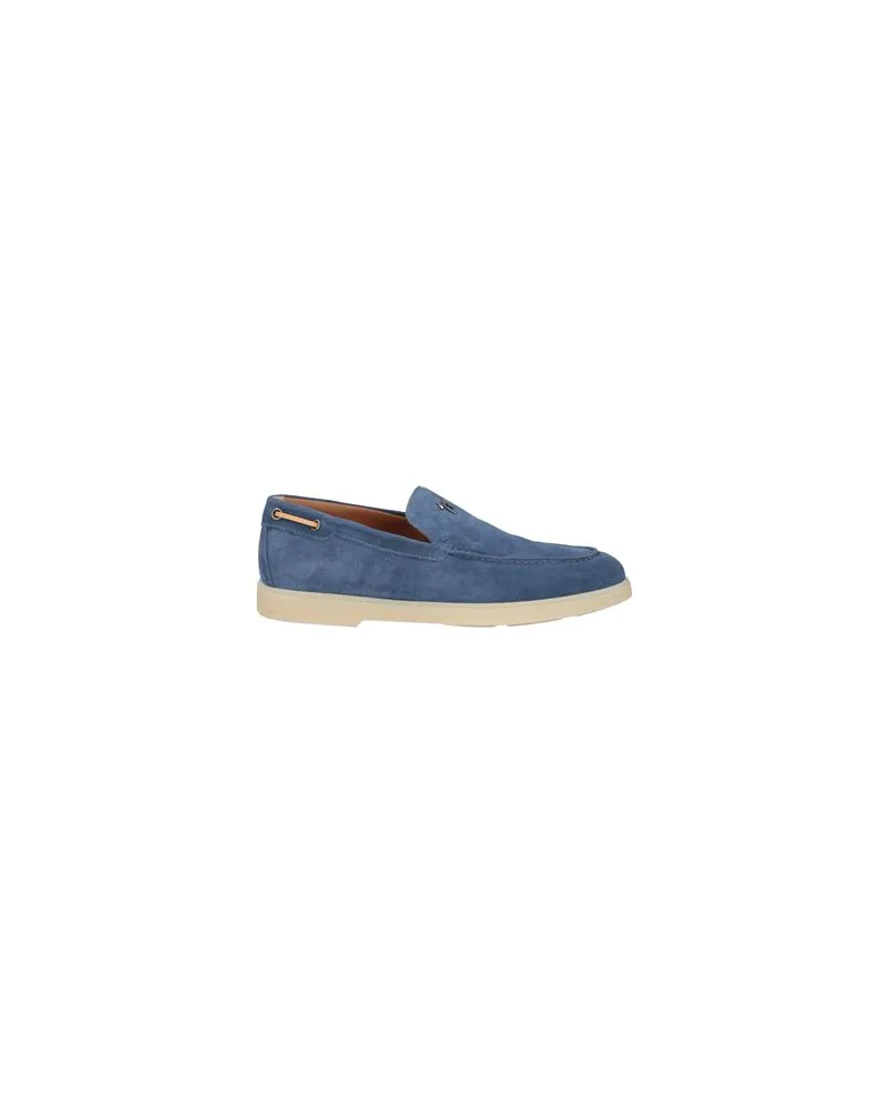 Giuseppe Zanotti SCHUHE - Mokassinsauf YOOX.COM Taubenblau