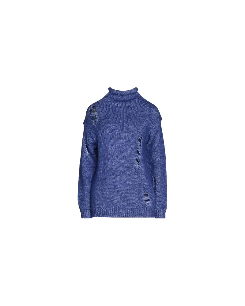 Aglini STRICKWAREN - Rollkragenpulloverauf YOOX.COM Blau