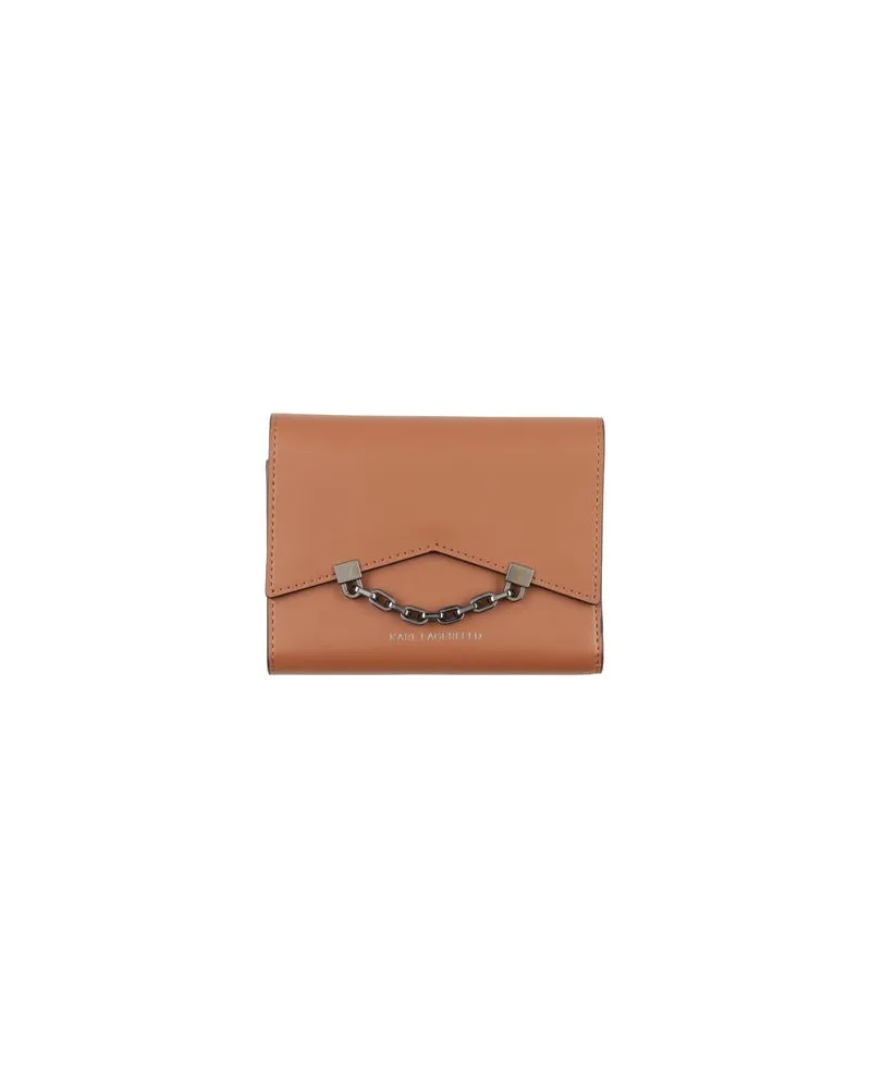 Karl Lagerfeld KARL CARES - Kleinlederwaren - Brieftaschenauf YOOX.COM Braun