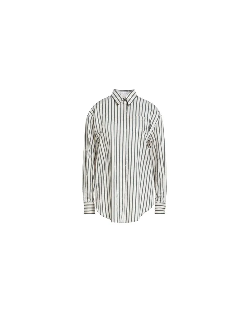 Brunello Cucinelli TOPS - Hemdenauf YOOX.COM Elfenbein