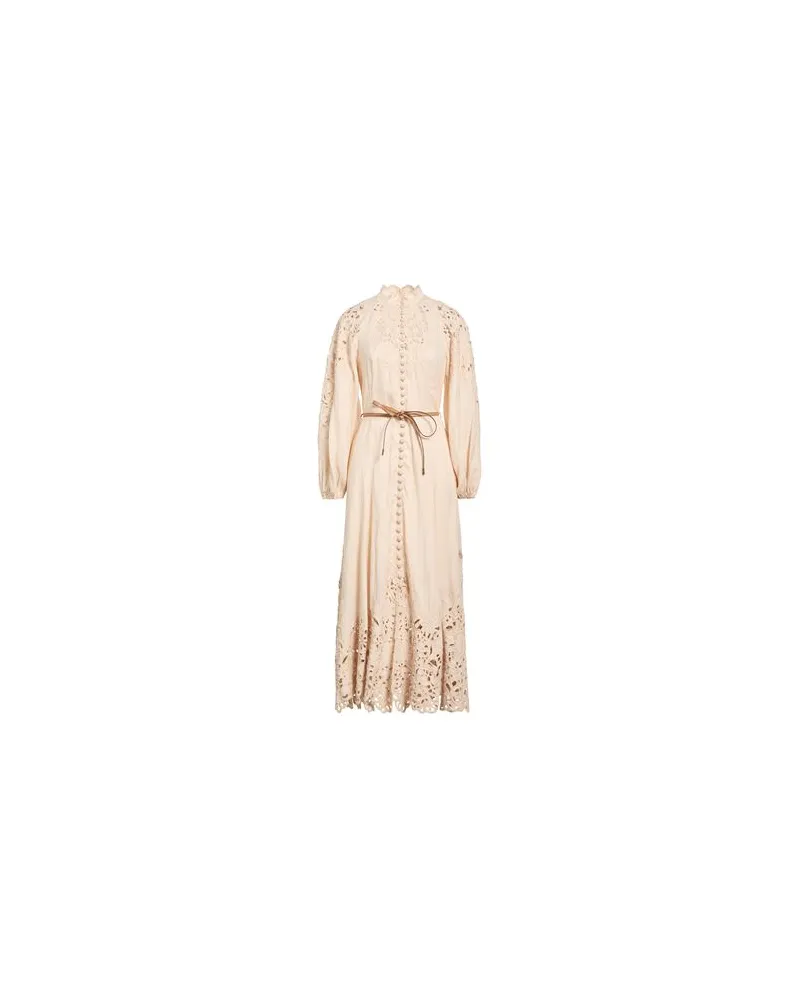 Zimmermann KLEIDER - Maxi-Kleiderauf YOOX.COM Elfenbein