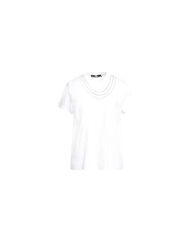 Karl Lagerfeld TOPS - T-shirtsauf YOOX.COM Weiß