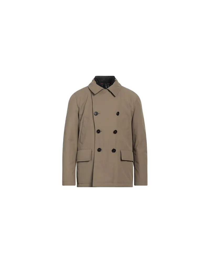 Fay JACKEN & MÄNTEL - Mäntelauf YOOX.COM Khaki