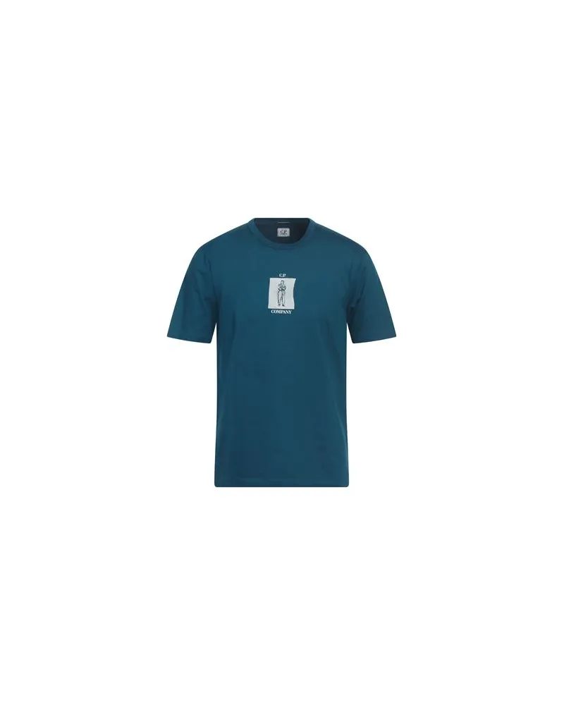 C.P. Company TOPS - T-shirtsauf YOOX.COM Aquamarin