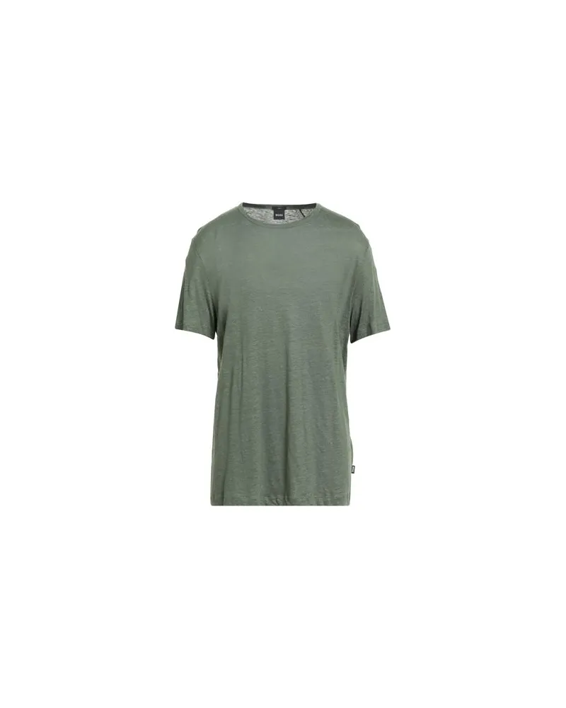 HUGO BOSS TOPS - T-shirtsauf YOOX.COM Militärgrün