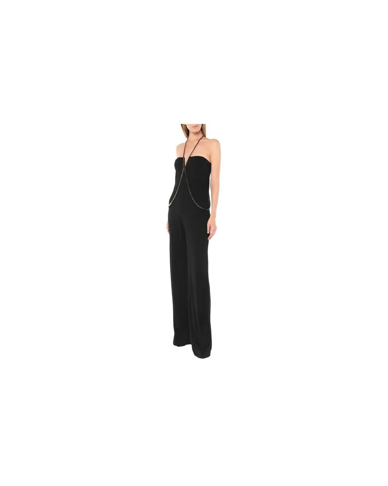 Elisabetta Franchi OVERALLS - Jumpsuitsauf YOOX.COM Schwarz