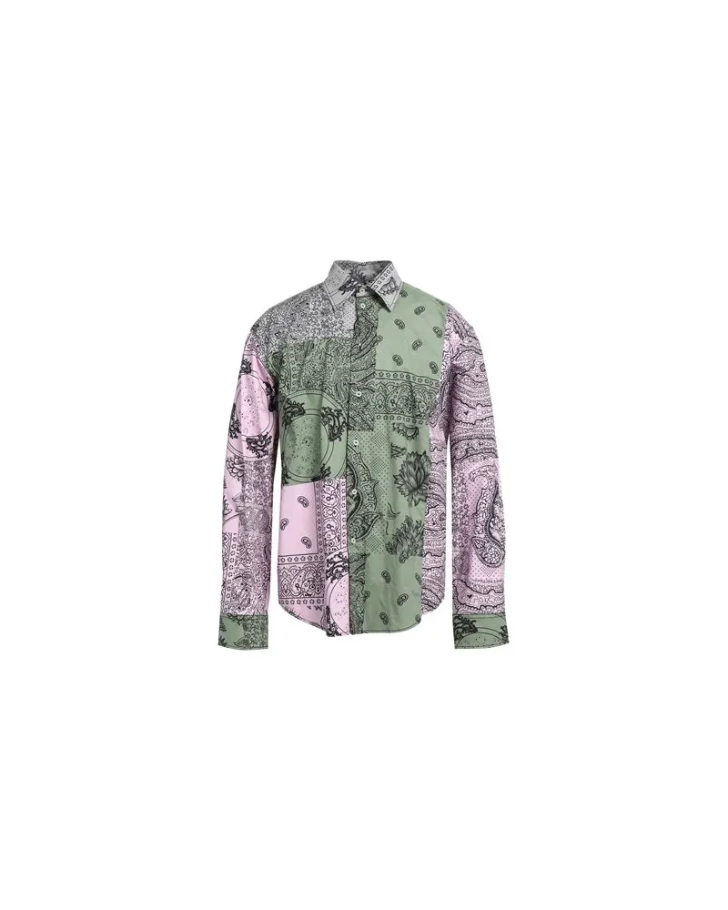 MSGM TOPS - Hemdenauf YOOX.COM Militärgrün