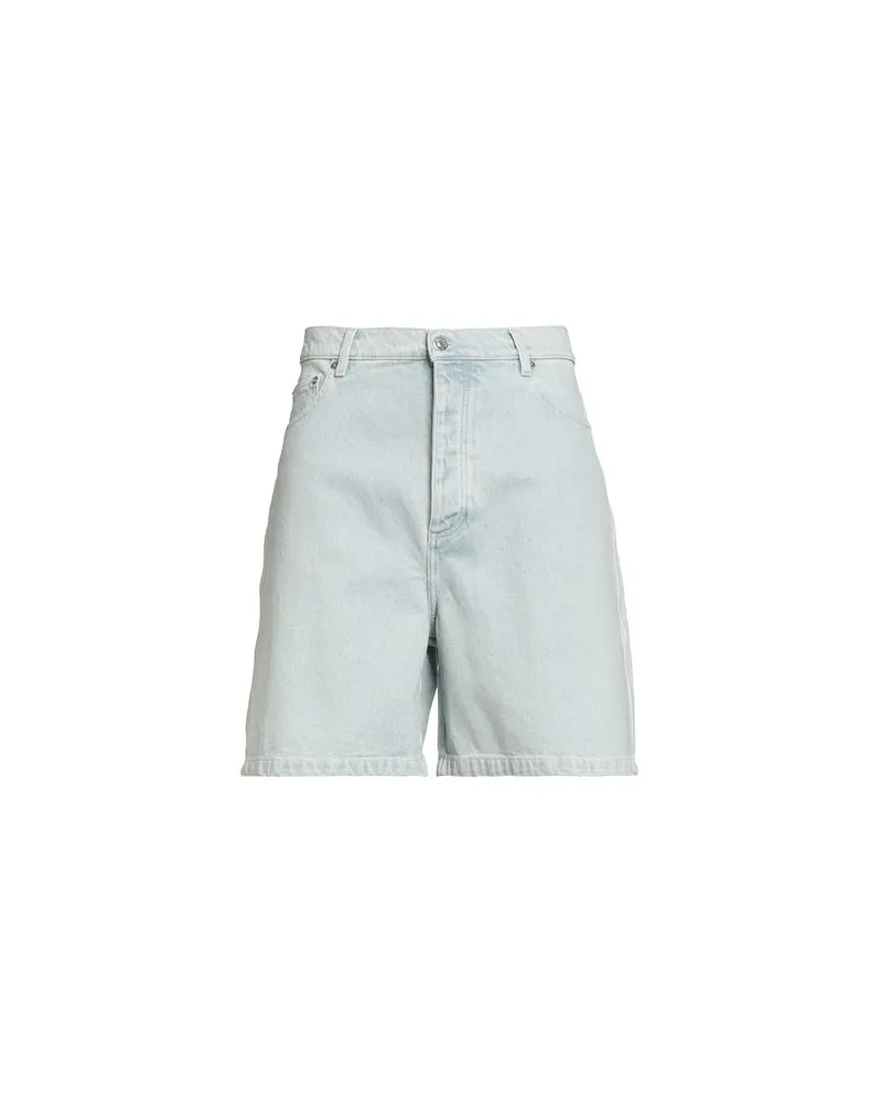 Nanushka HOSEN & RÖCKE - Jeansshortsauf YOOX.COM Blau