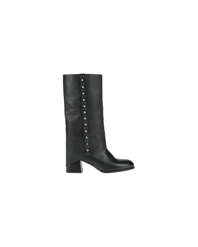 Divine Follie SCHUHE - Stiefelauf YOOX.COM Schwarz