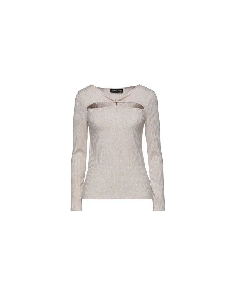 Vanessa Scott STRICKWAREN - Pulloverauf YOOX.COM Beige