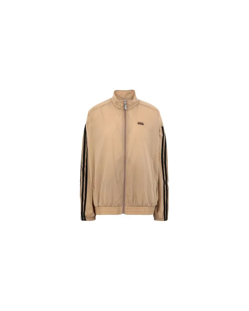 adidas TRACK TOP  - JACKEN & MÄNTEL - Jacken und Anoraksauf YOOX.COM Kamel