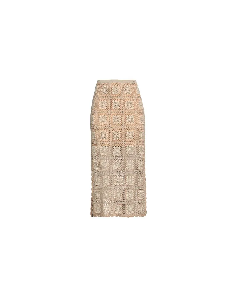 Twin-Set HOSEN & RÖCKE - Midi-Röckeauf YOOX.COM Beige