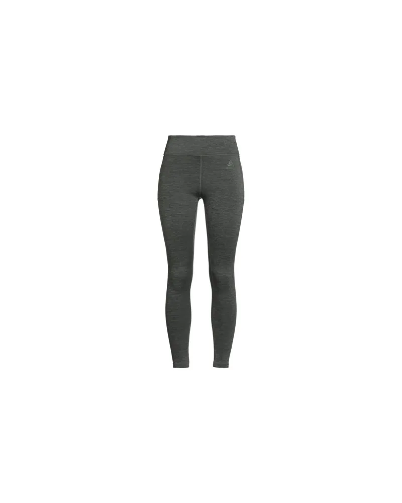 Odlo HOSEN & RÖCKE - Leggingsauf YOOX.COM Salbeigrün