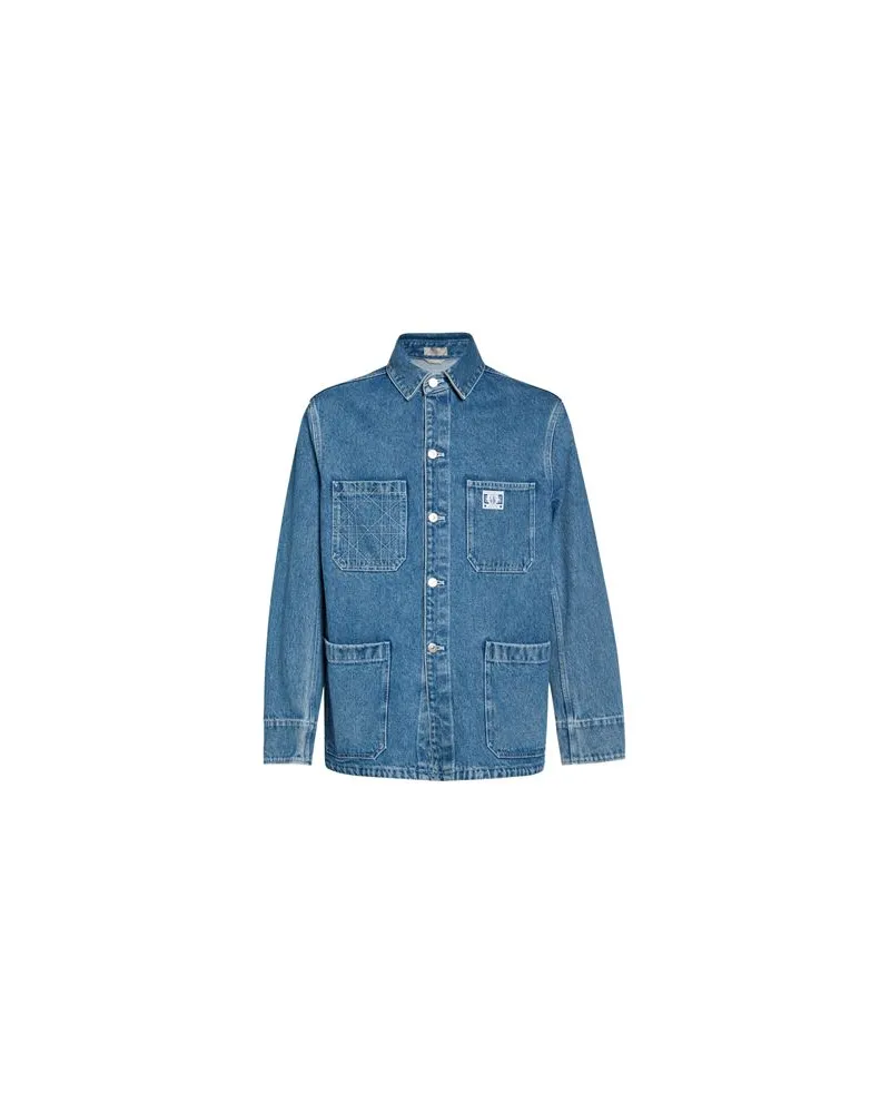 Dior JACKEN & MÄNTEL - Jeansjacken/Mäntelauf YOOX.COM Blau