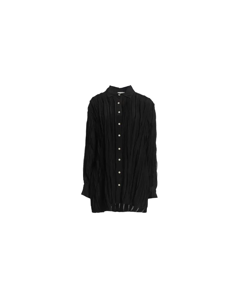 ALYSI CRÈME - TOPS - Hemdenauf YOOX.COM Schwarz