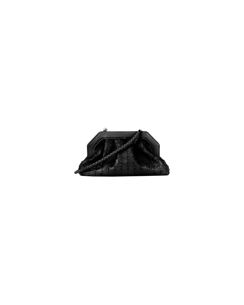 Serapian SECRET CLUTCH MOSAICO BLACK  - TASCHEN - Umhängetascheauf YOOX.COM Schwarz