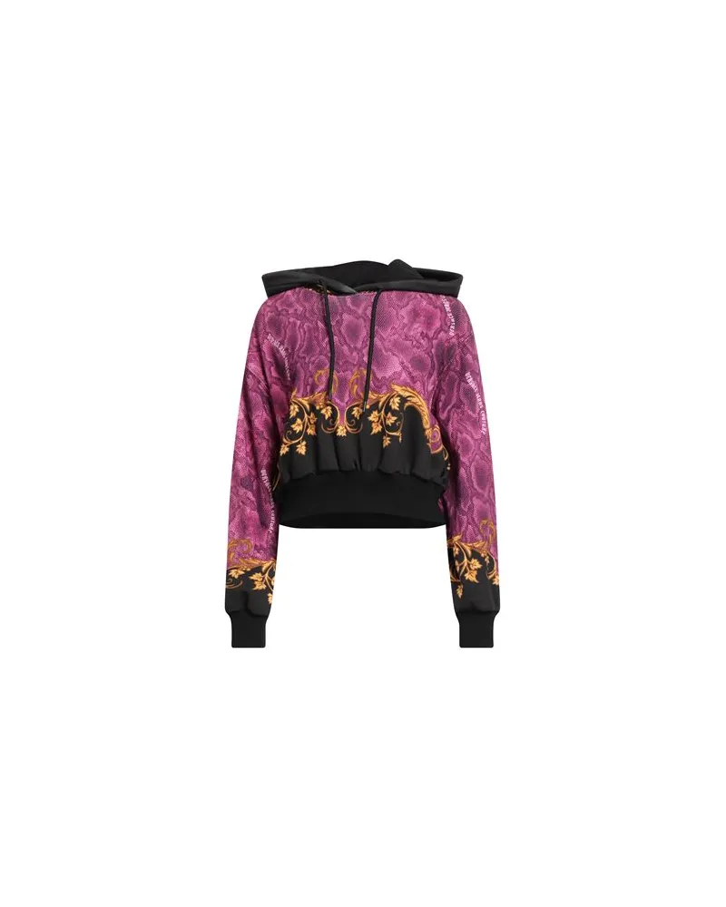 Versace Jeans TOPS - Sweatshirtsauf YOOX.COM Fuchsia