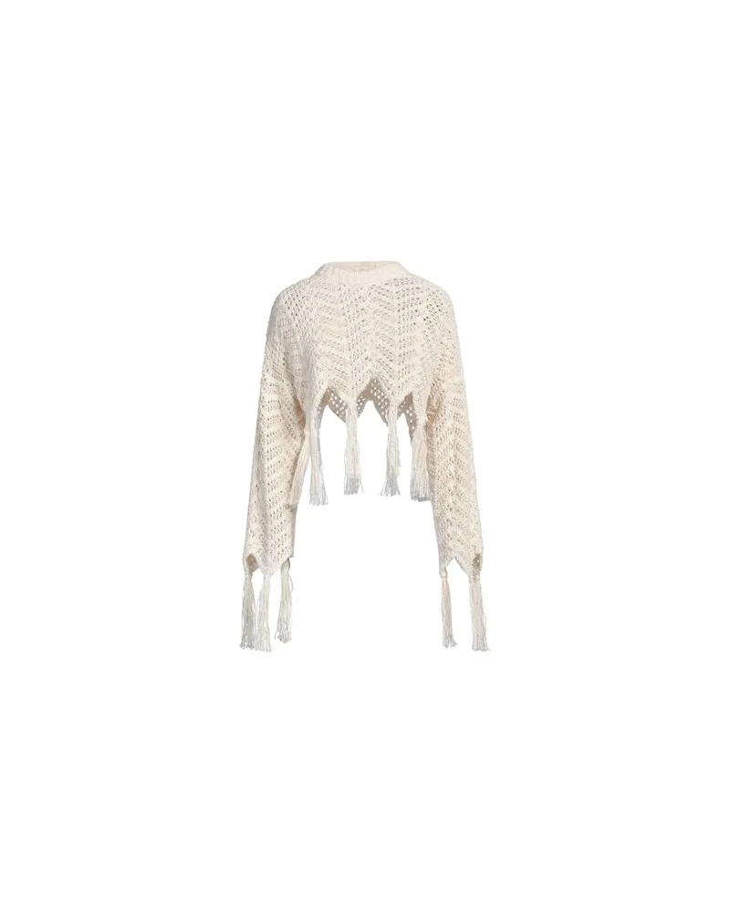 Alanui STRICKWAREN - Pulloverauf YOOX.COM Elfenbein