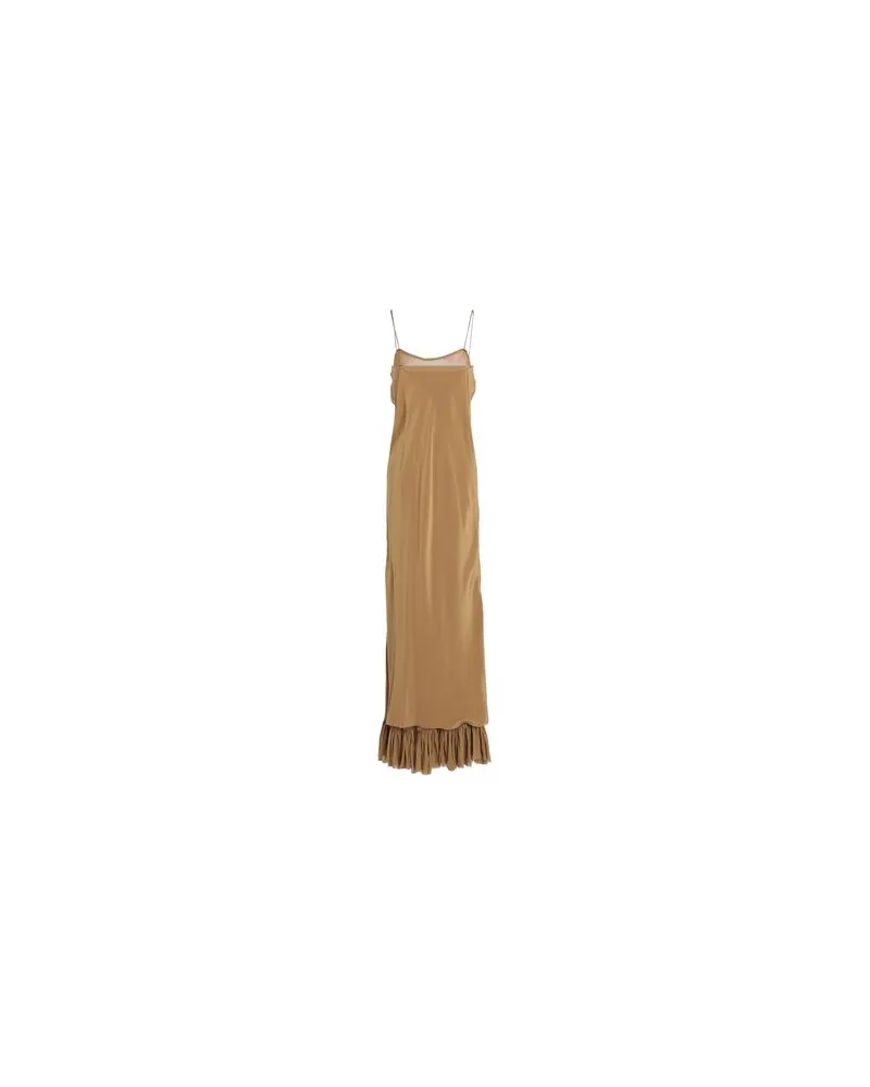 KHAITE KLEIDER - Maxi-Kleiderauf YOOX.COM Senf