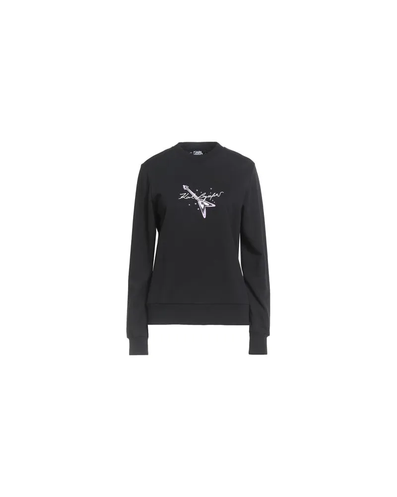 Karl Lagerfeld TOPS - Sweatshirtsauf YOOX.COM Schwarz