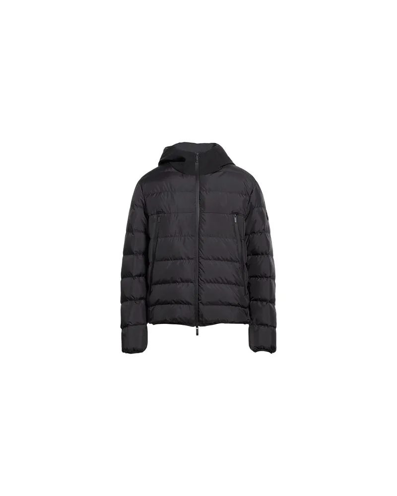 Moncler JACKEN & MÄNTEL - Pufferjacken & Daunenjackenauf YOOX.COM Schwarz