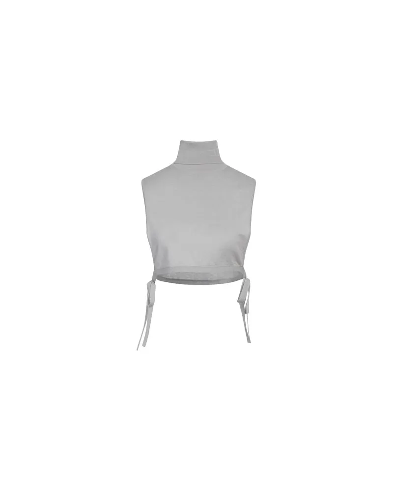 Elisabetta Franchi TOPS - Topsauf YOOX.COM Hellgrau