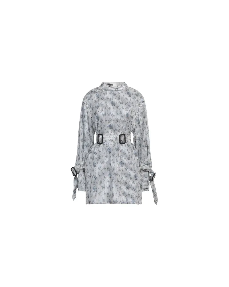 Calvin Klein KLEIDER - Mini-Kleiderauf YOOX.COM Taubenblau