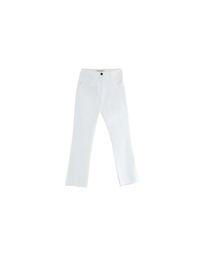 Semicouture HOSEN & RÖCKE - Jeanshosenauf YOOX.COM Weiß