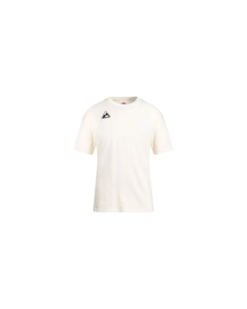 Kappa TOPS - T-shirtsauf YOOX.COM Cremeweiß