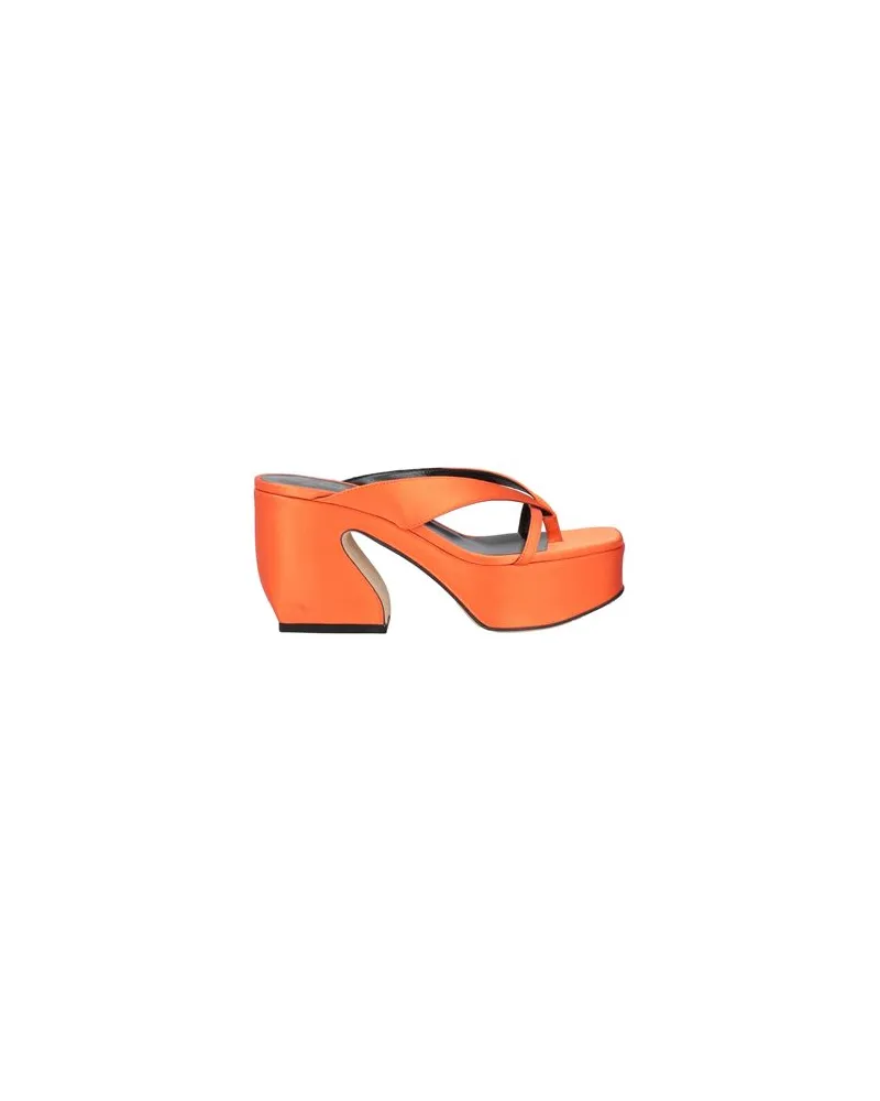 Sergio Rossi SCHUHE - Zehentrennerauf YOOX.COM Orange
